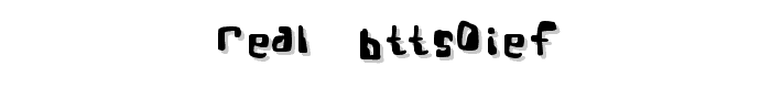 Real Bttsoief font